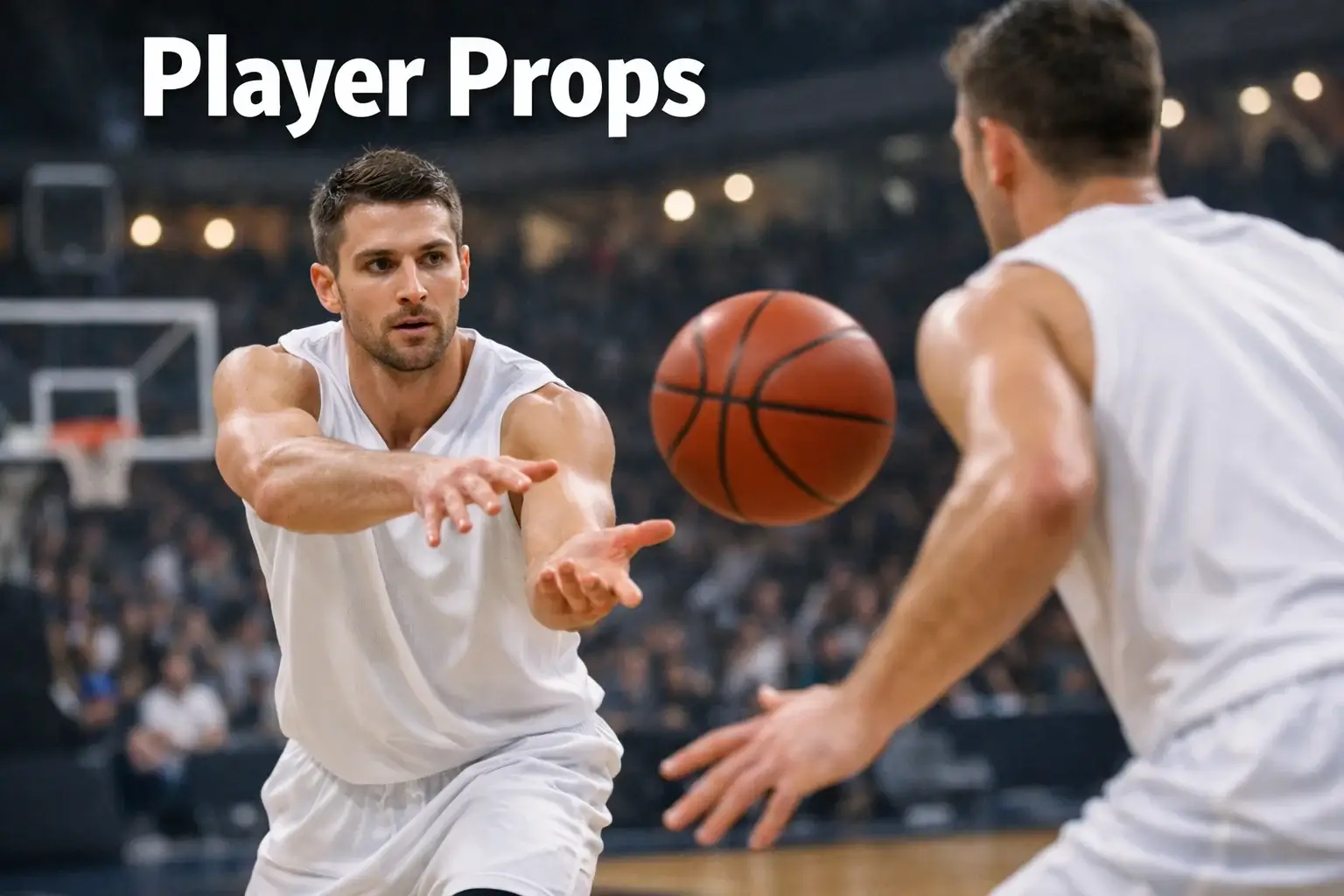 Basketbalspeler toont veelzijdige prestaties met punten en assists