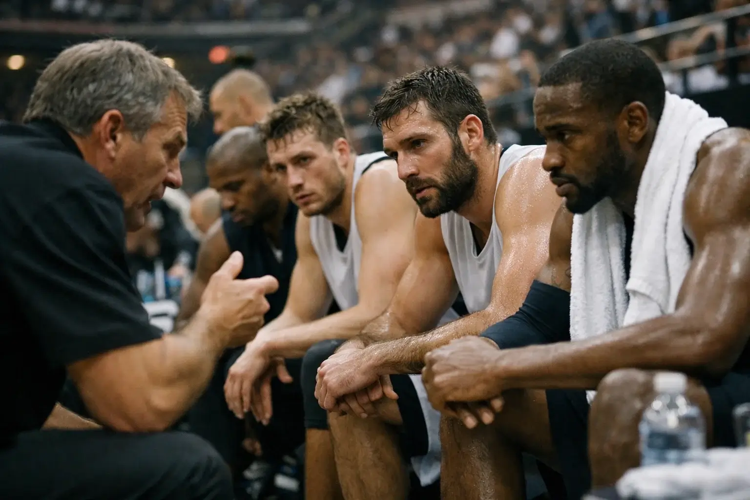 Basketbalspelers tijdens een intensief regulier seizoen met druk schema